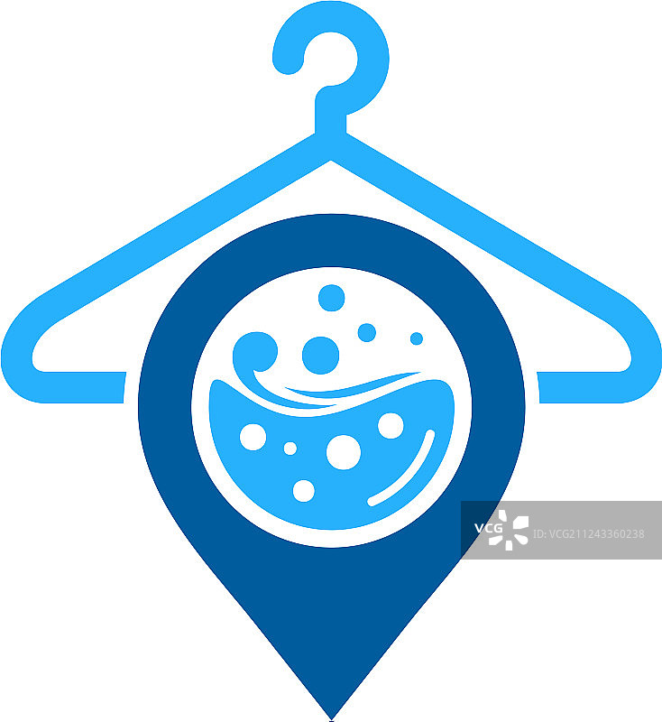 洗衣店logo图标设计图片素材