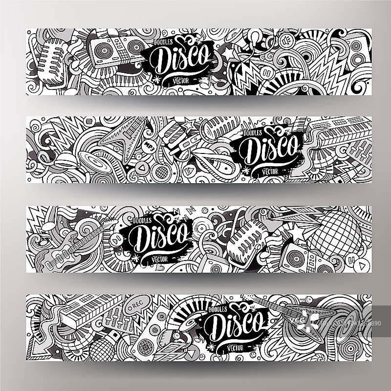 卡通可爱手绘涂鸦图片素材