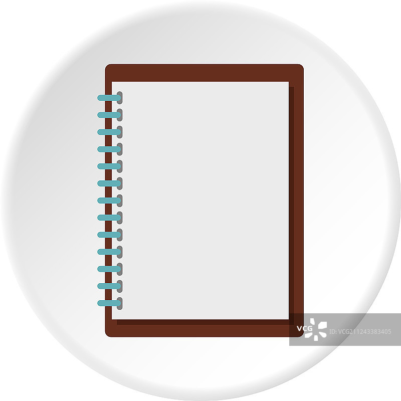 速写本图标圆形图片素材