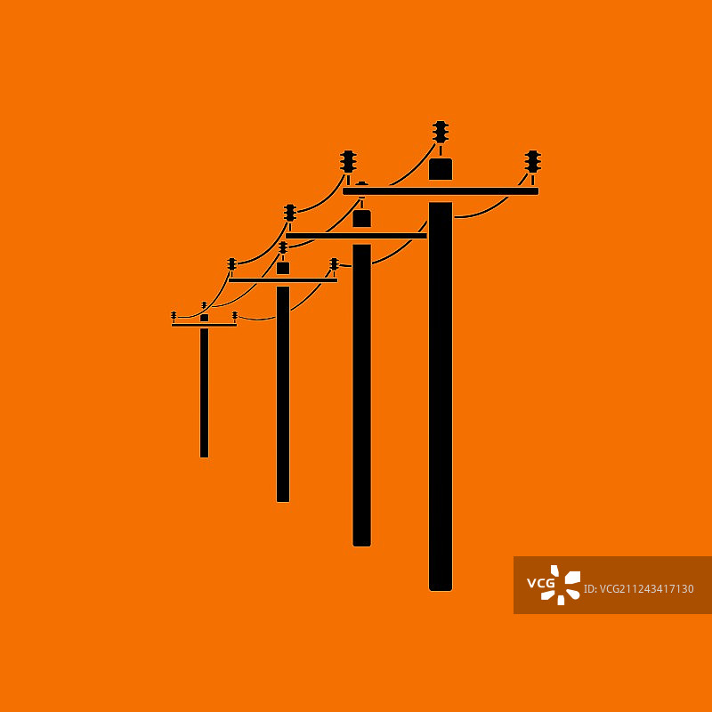 高压线图标图片素材