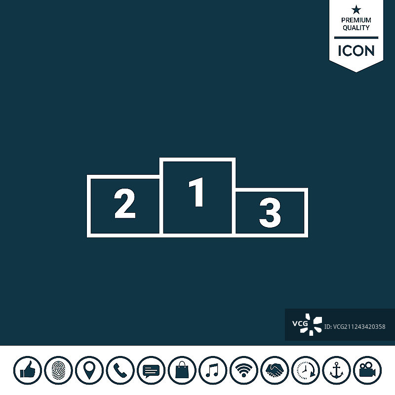 基座讲台图标图片素材