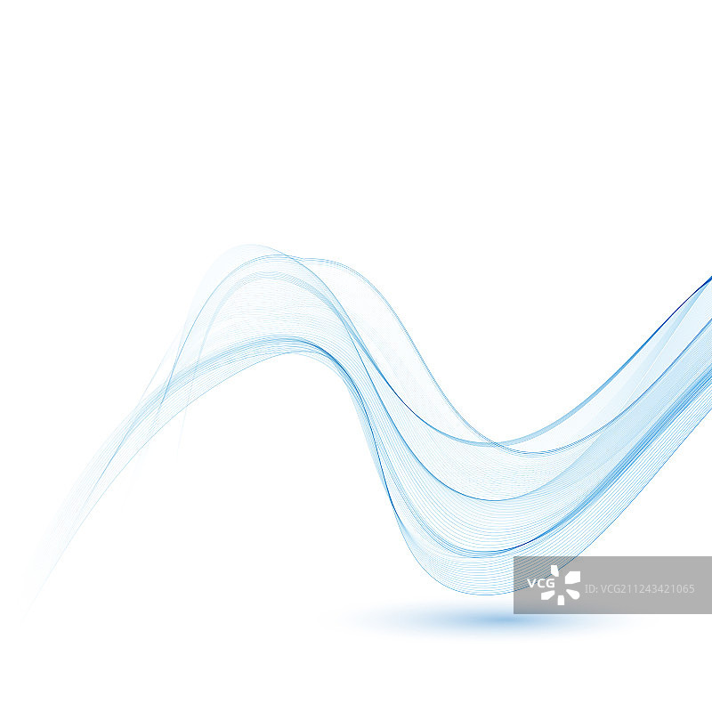 抽象背景透明波浪线图片素材