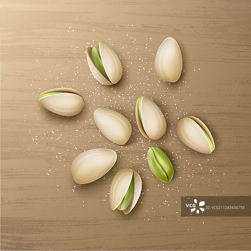 一把开心果图片素材