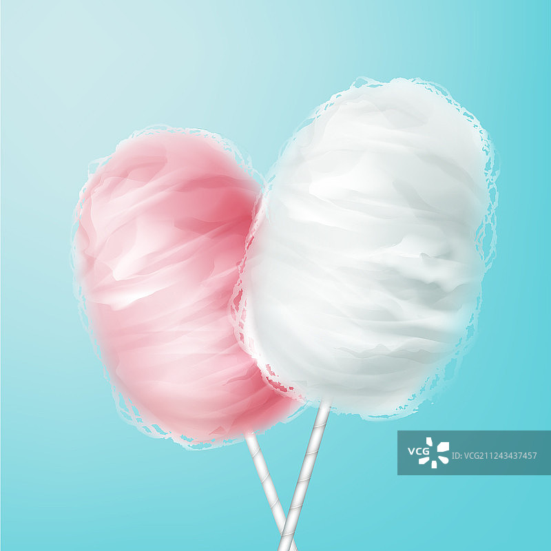 粉白色棉花糖图片素材