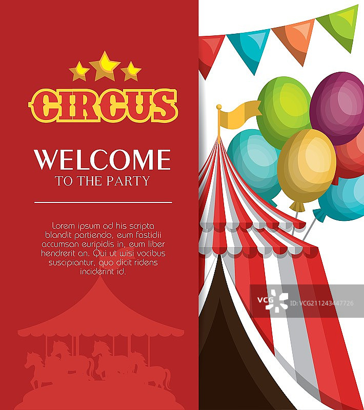 马戏团娱乐精彩表演图片素材