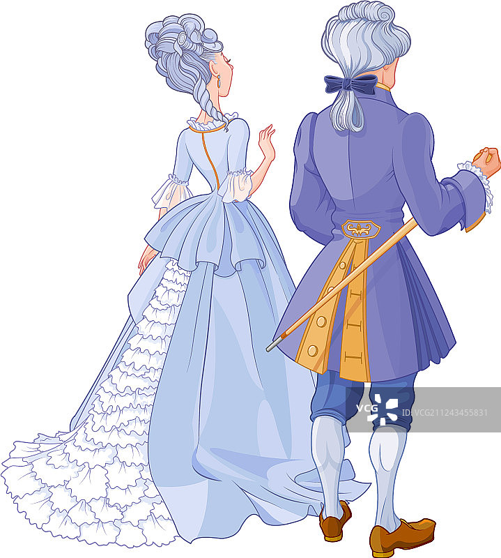 男士和女士图片素材