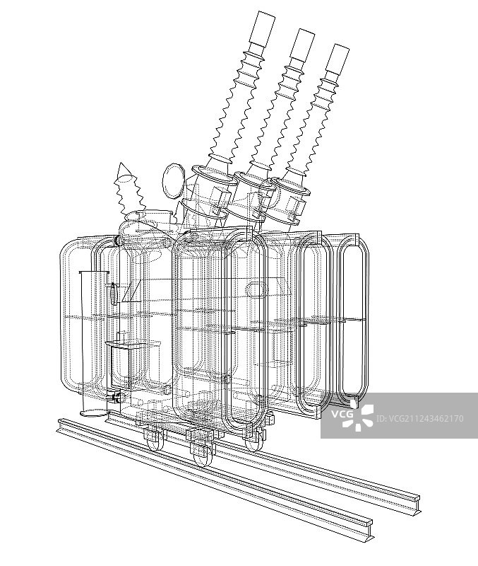 电力变压器概念图片素材
