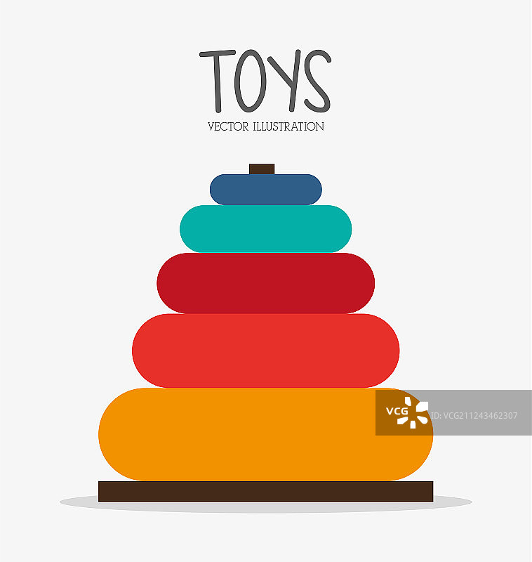 金字塔玩具和游戏设计图片素材