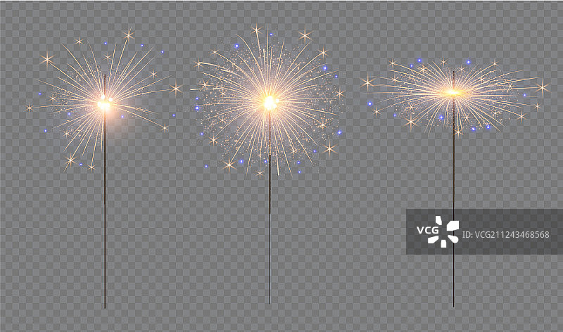 圣诞装饰烟花灯图片素材