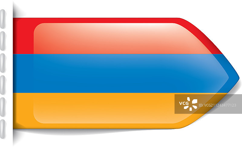 亚美尼亚国旗上有白色图片素材