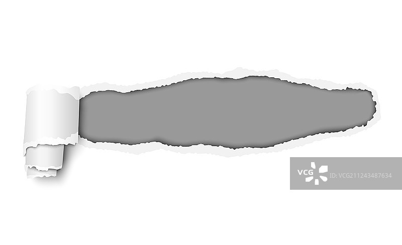 白纸上的破洞图片素材