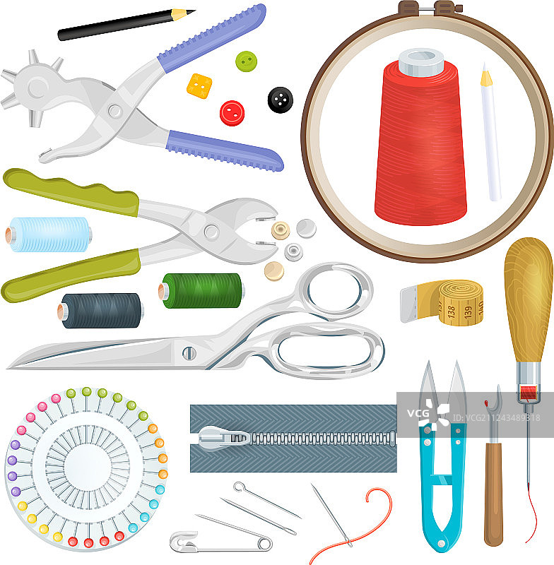 缝纫裁缝工具图片素材