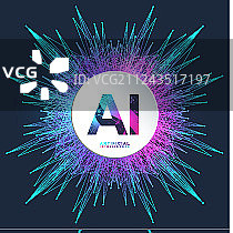 人工智能标志图片素材