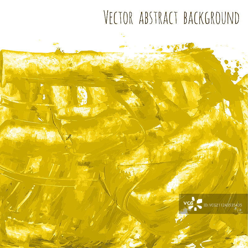 黄色金色水彩纹理图片素材