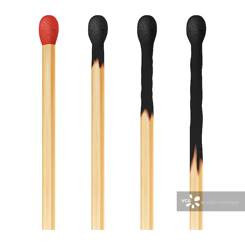 2.5D彩色火柴棍图标合集图片素材