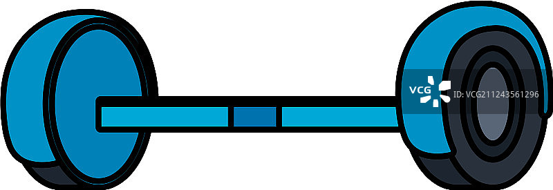 悬浮滑板电动隔离图标图片素材