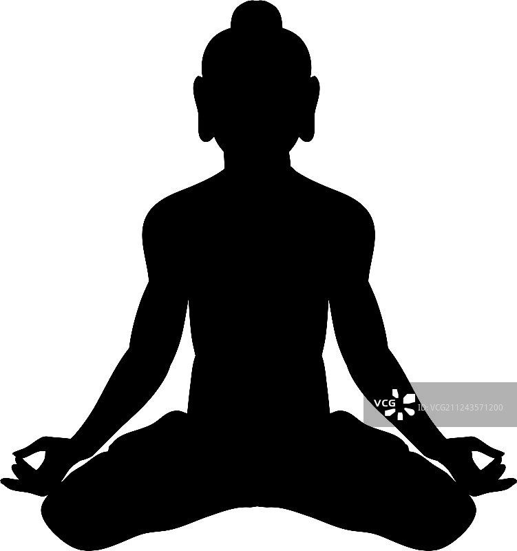 克里 Krishna 剪影传统宗教图片素材