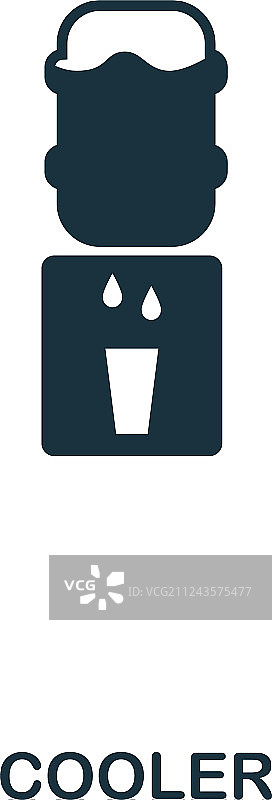 冷饮图标线条风格UI设计图片素材