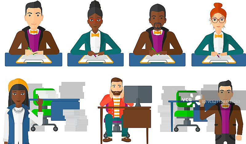 集商务人士图片素材