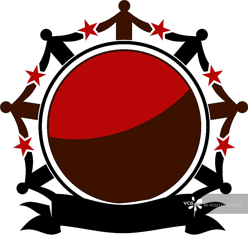 协同效应标志图片素材