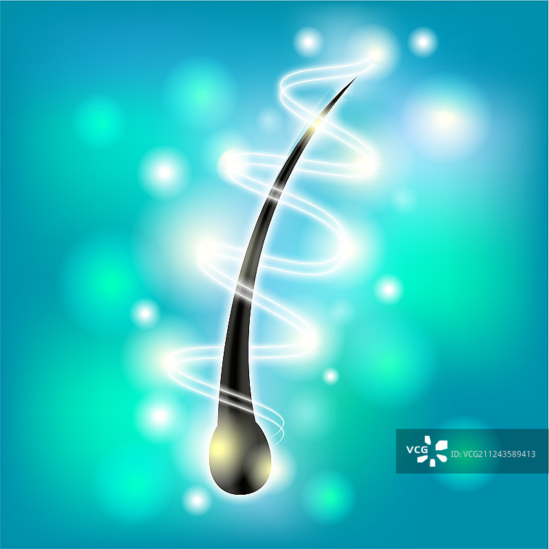 逼真细腻的3D护发产品海报banner图片素材