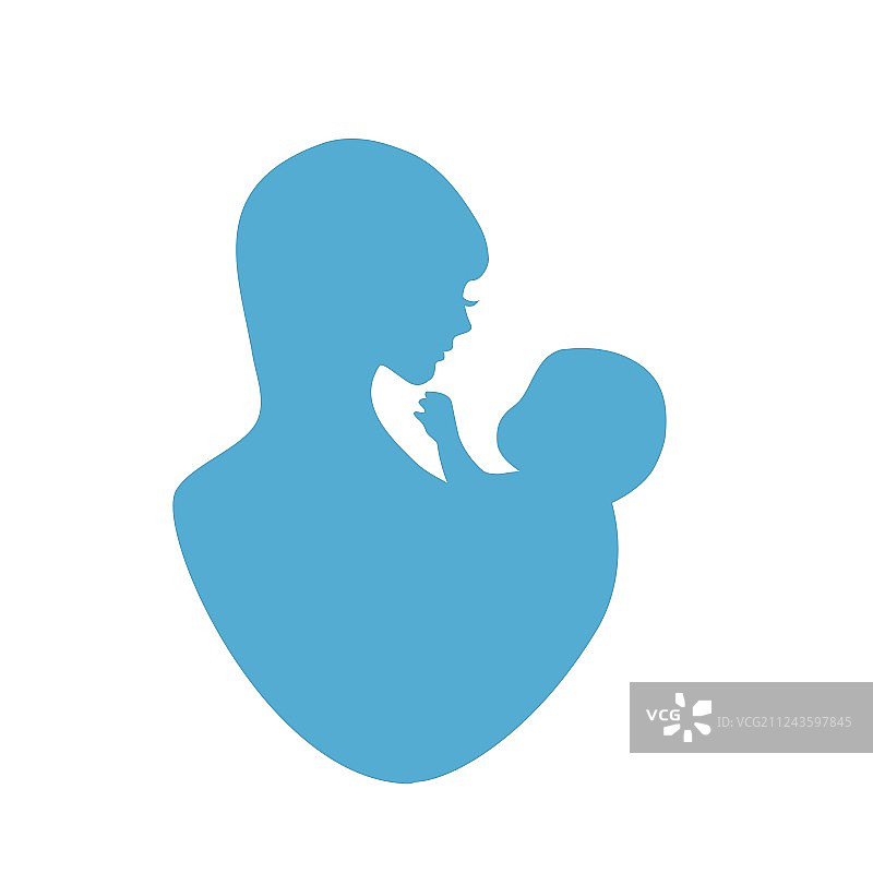 母亲和宝宝的象征图片素材