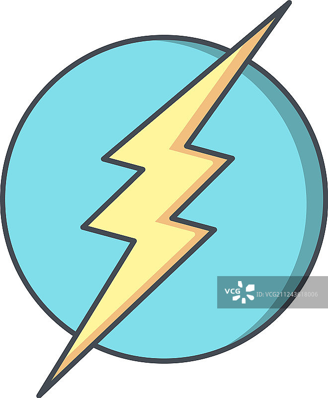 电击图标图片素材