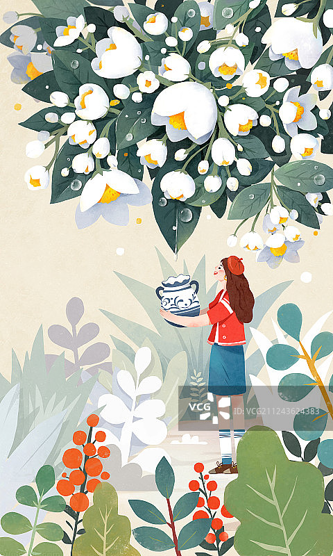 白露节气图片素材