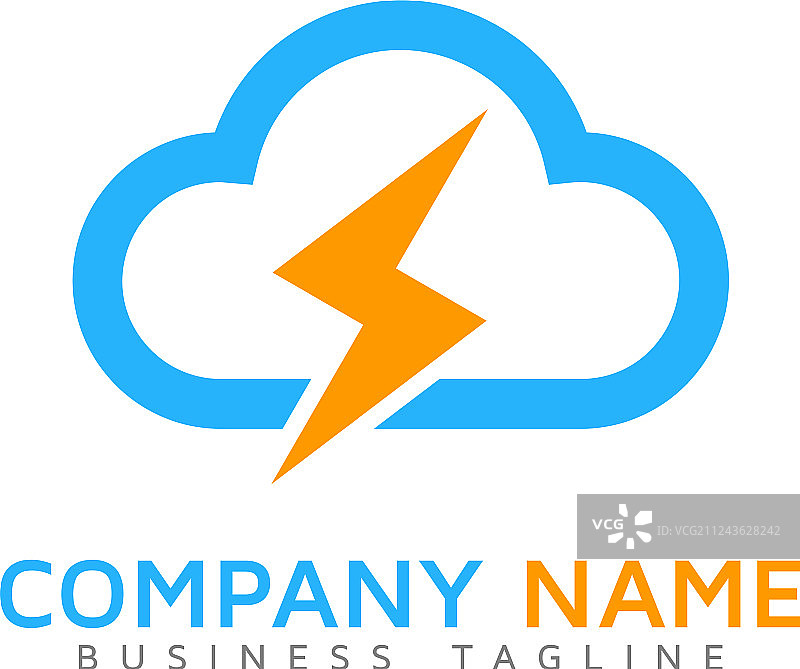 云电源标志图标设计图片素材