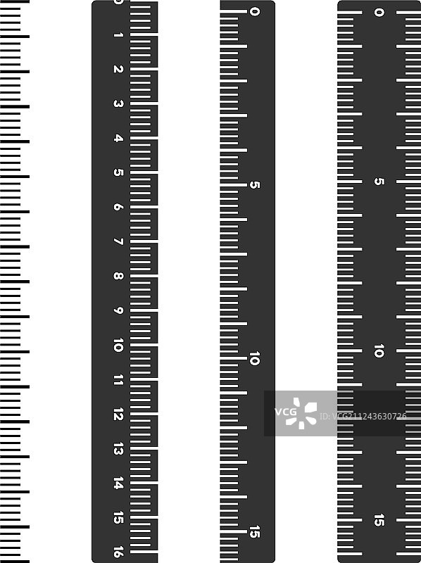 垂直米尺图片素材