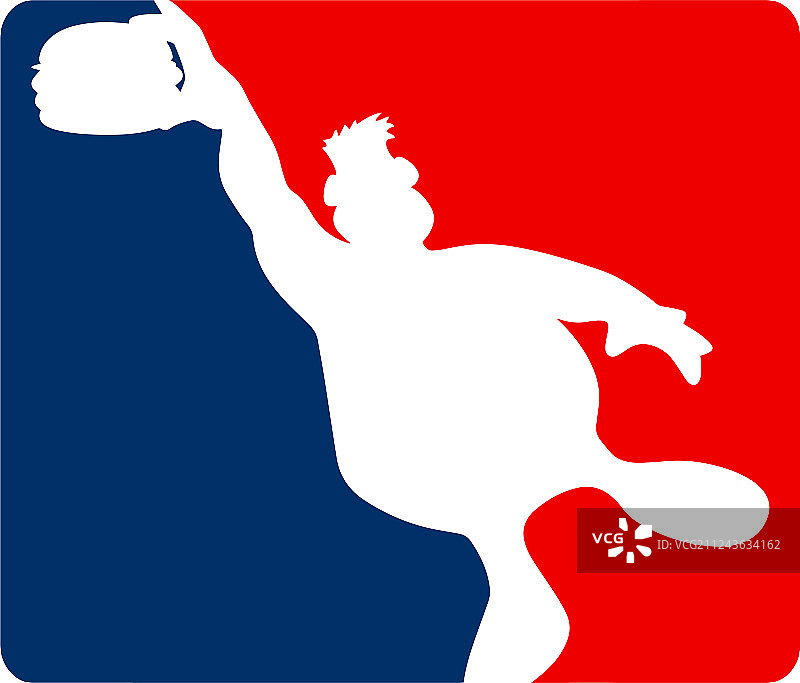 猛击汉堡的卡通人物图片素材