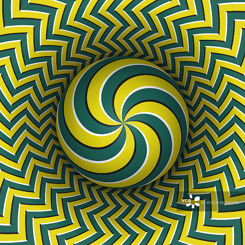 光学多重螺旋球体图片素材