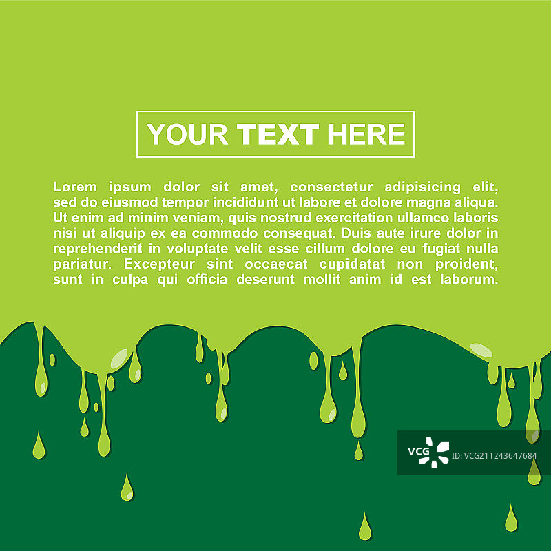 绿色粘液万圣节背景模板图片素材