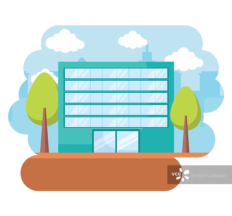 城市建筑设计图片素材