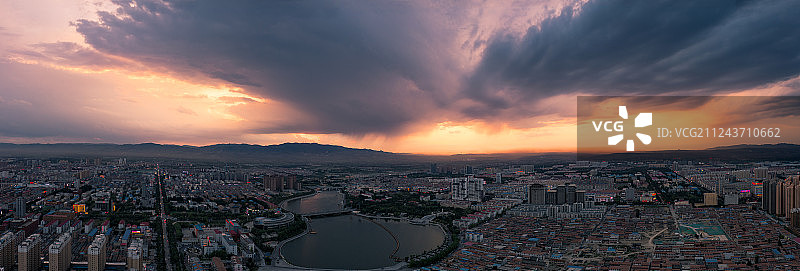 朔州全景风光图片素材