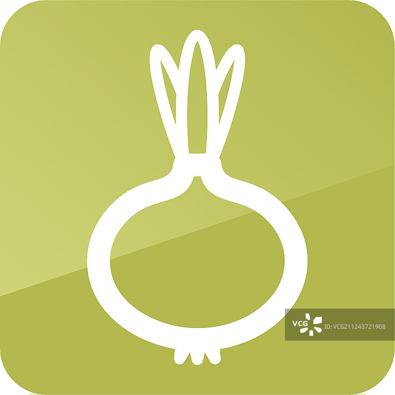 洋葱轮廓蔬菜图标图片素材