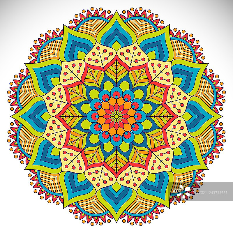 印度曼荼罗图片素材