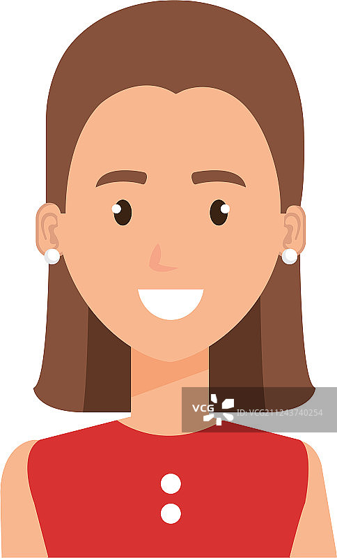 美女头像图片素材