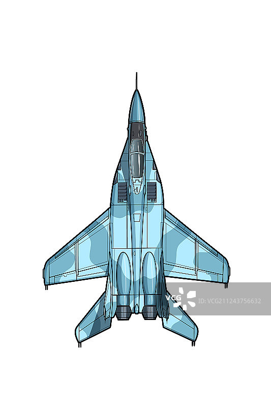 现代俄罗斯喷气式战斗机图片素材