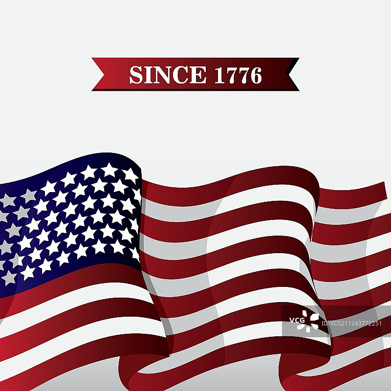 美国国旗设计图片素材