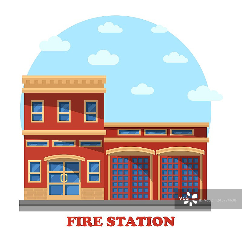 消防站图片素材