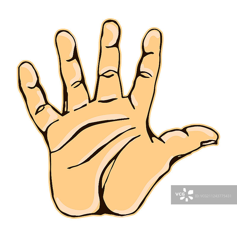 逼真击掌图标图案图片素材