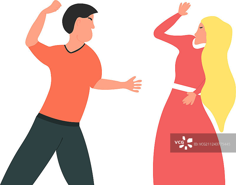 家庭暴力丈夫殴打图片素材