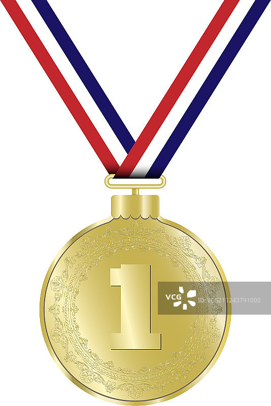 奢华金色徽章图片素材