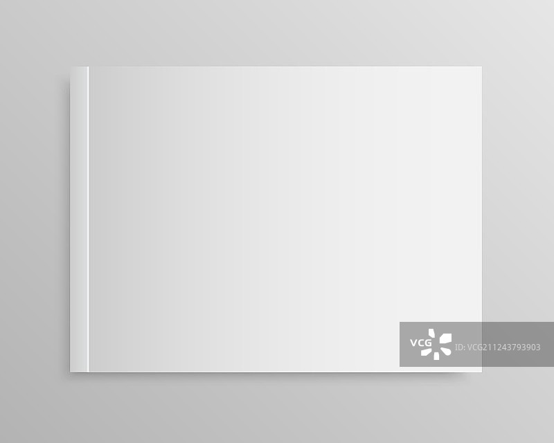 空白杂志样机图片素材