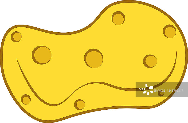 黄色海绵或颜色图片素材