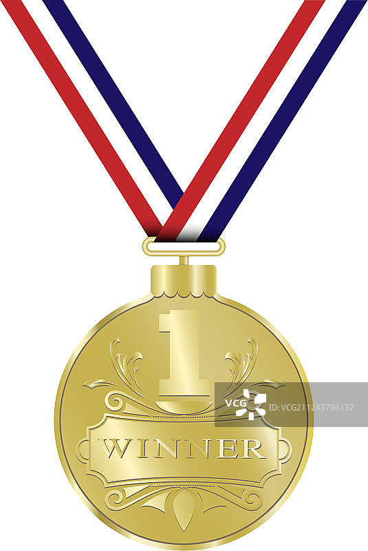 奢华金色徽章图片素材