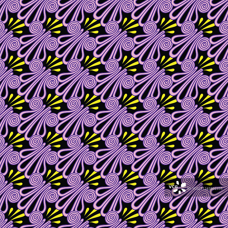 亚洲几何无缝图案图片素材