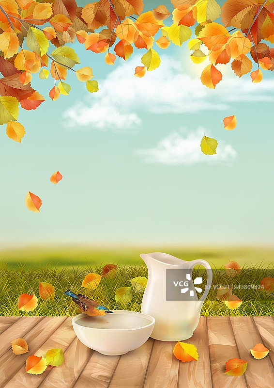 秋天的风景图片素材