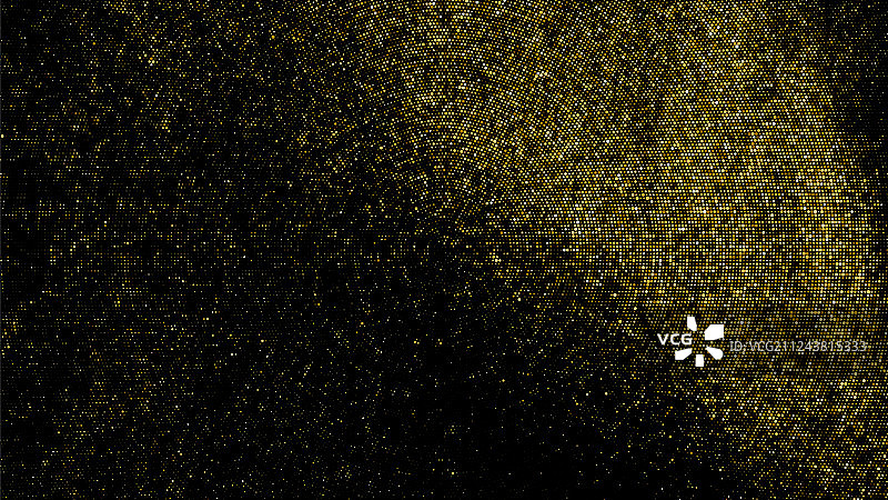 金色闪光半色调虚线背景图片素材